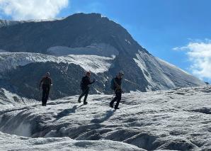 glacier hike