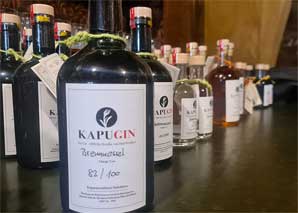 Gin tasting in the monastery in Solothurn