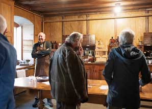 Dégustation de Gin à l'abbaye à Soleure