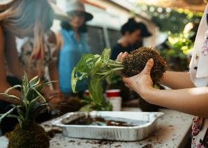 Faire soi-même le kokedama