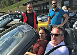 Tour des cols en voiture de sport