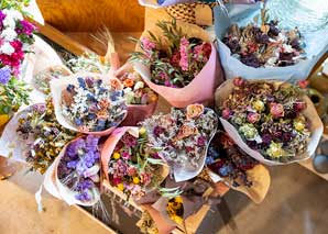 Dried flower workshop