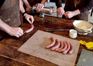 Making sausage