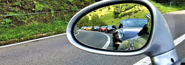 Tour des cols en voiture de sport